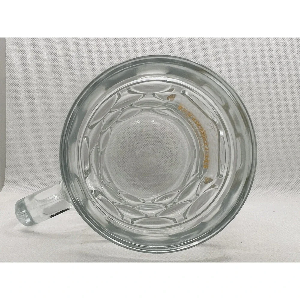 Samuel Sam Adams Oktoberfest Beer Mug Dimpled Stein - 0.5L Raise the Stein Glass